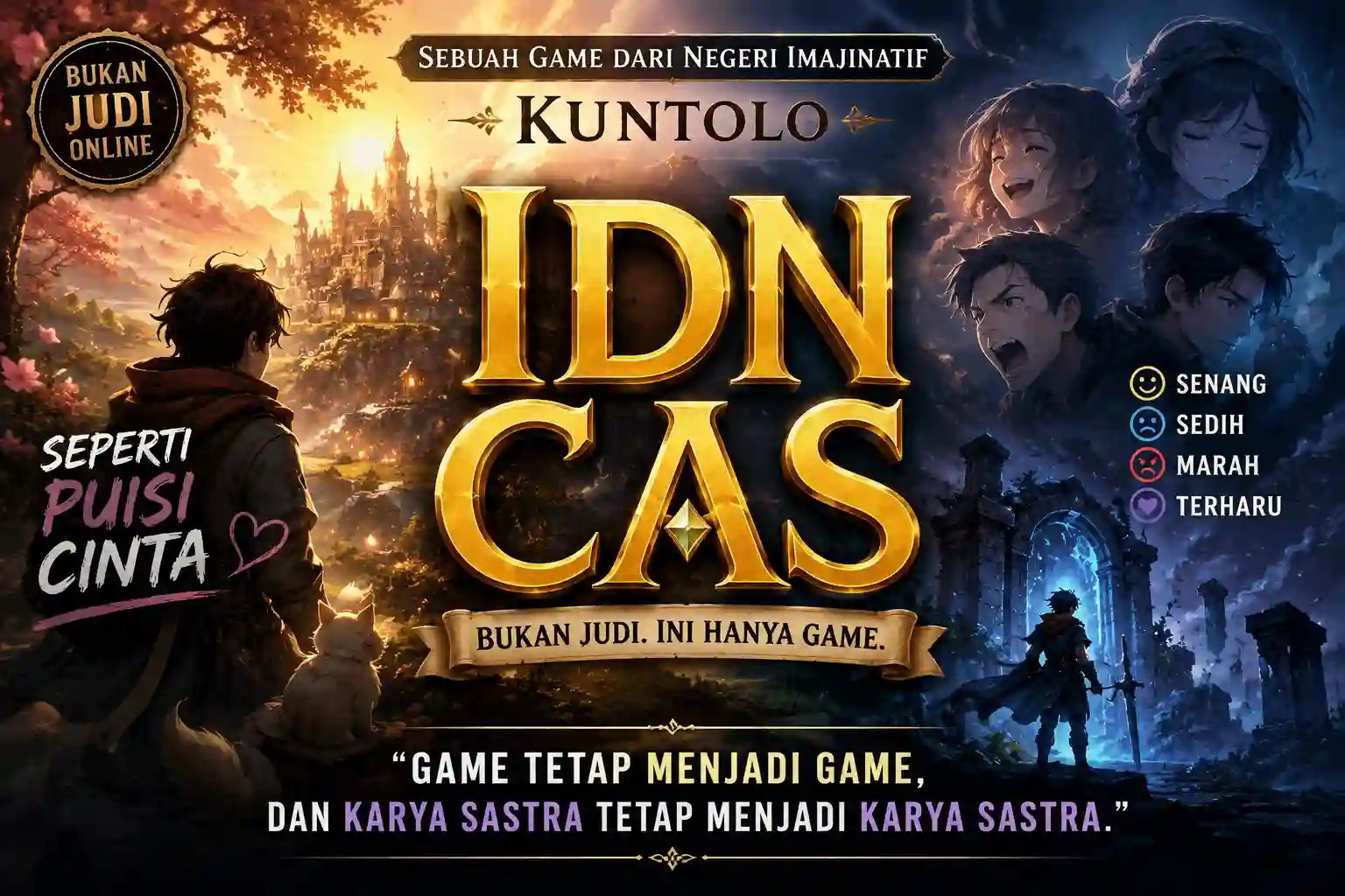 IDNCahs: Ketika Sebuah Game Menjelma Menjadi Puisi