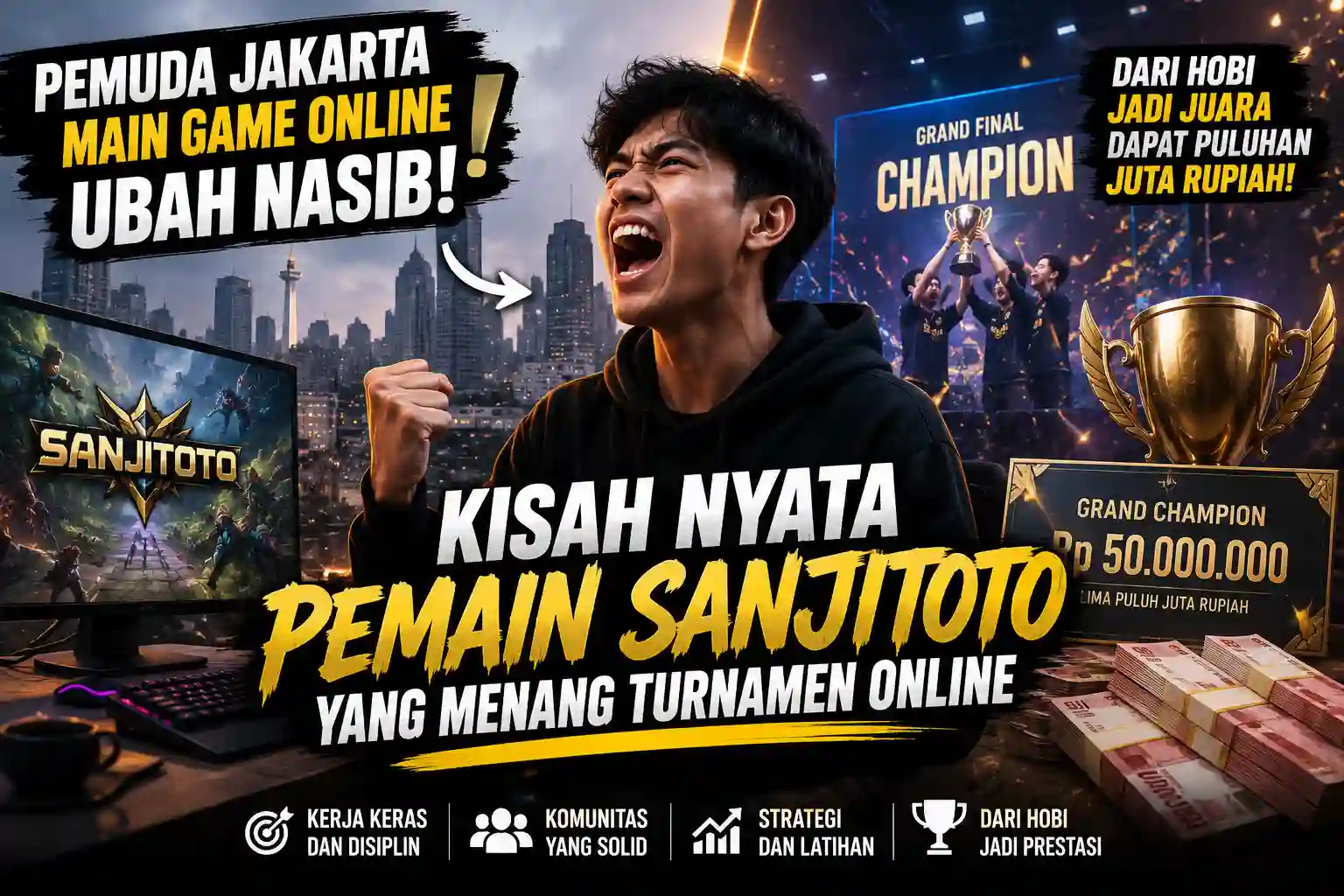 Sanjitoto Sebuah Game Online yang Mengubah Nasib Pemuda di Jakarta